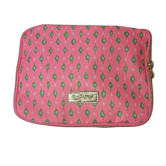 Lilly Pulitzer Diamond Girl Packing Cube/ Cosmetic Bag - Picture 1 of 12